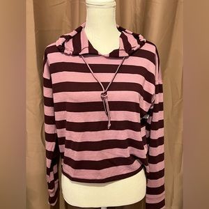 Women Lot of Two Hooded Lounge Tops New With Tags